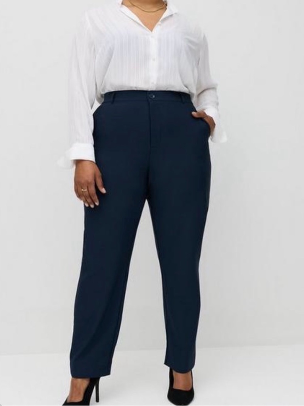 Torrid Dress Pants Navy Blue Size 24 R